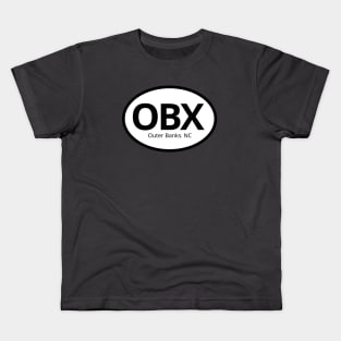 OBX Outer Banks NC Symbol Kids T-Shirt